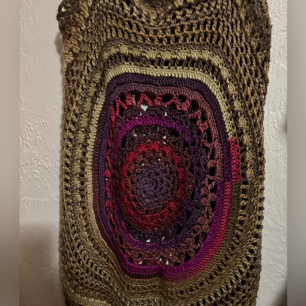 NWT Jaded Gypsy Sweet Thing Crochet Vest One Size - Picture 7 of 8